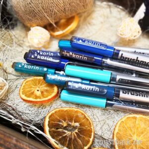 Blauwe Karin brushmarker Pro Sfeerbeeld